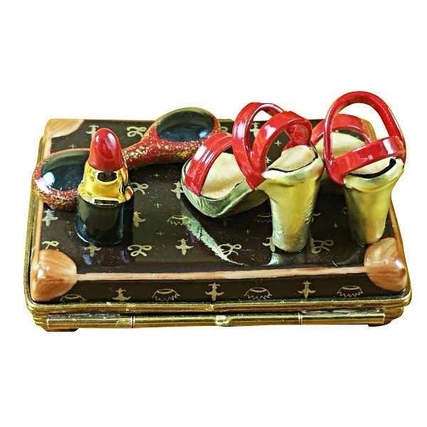 Designer LV Case with Accessories Limoges Box for Collectors, view 3