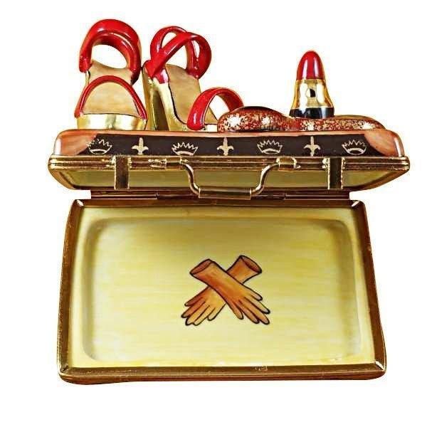 Designer LV Case with Accessories Limoges Box for Collectors, view 2
