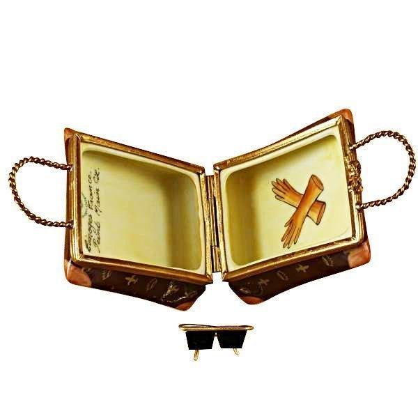 Designer Shopping Bag Limoges Box for Collectors Gift, view 3