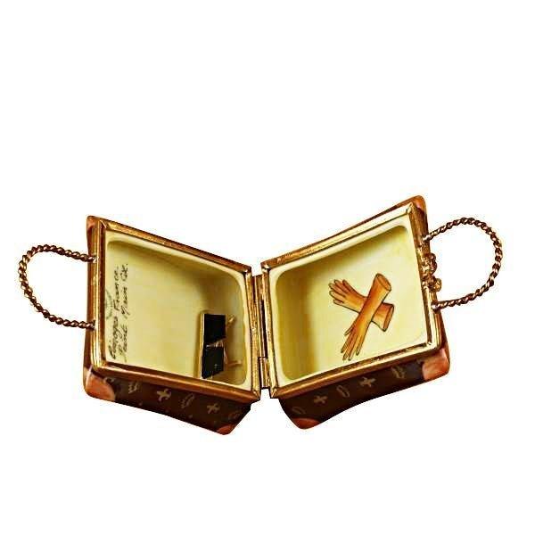 Designer Shopping Bag Limoges Box for Collectors Gift, view 2