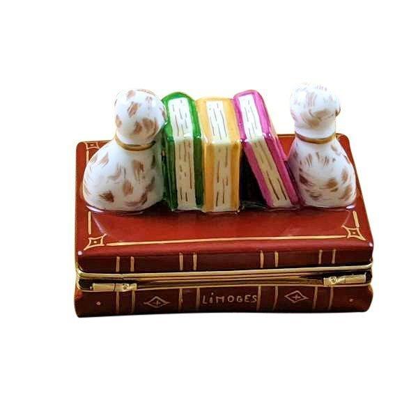 Dog Bookends Limoges Box for Dog Lovers, view 3
