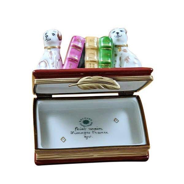 Dog Bookends Limoges Box for Dog Lovers, view 2