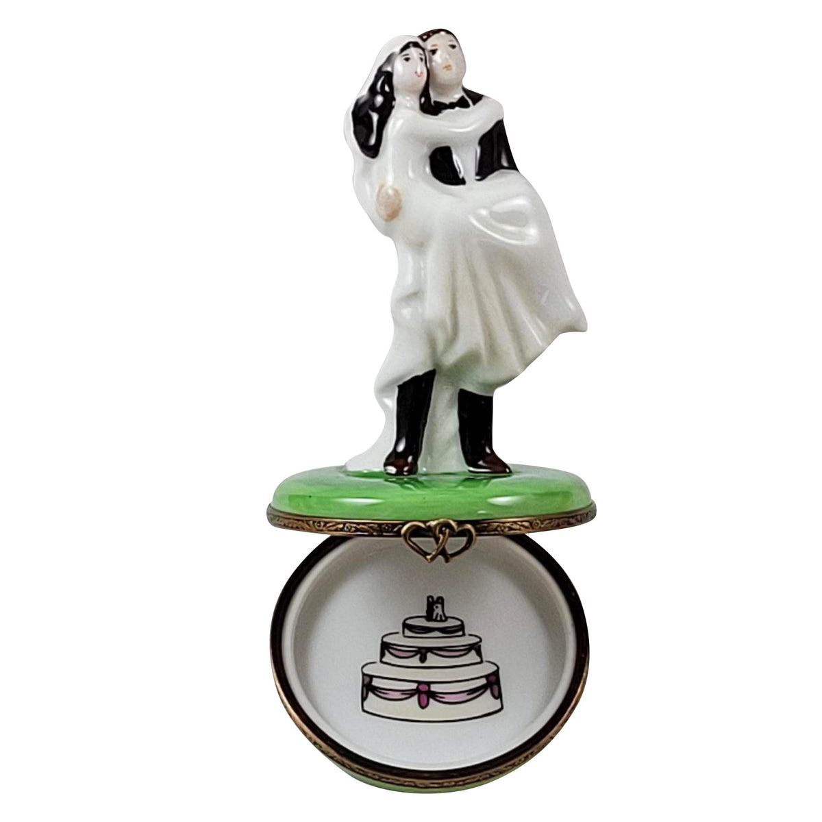 Bride and Groom Limoges Box Wedding Keepsake, view 2