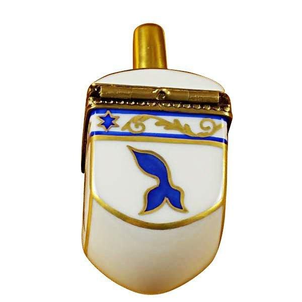 White Dreidel Limoges Box for Hanukkah Gift, view 5