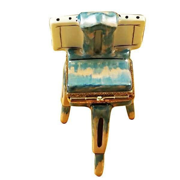 Easel with Girl Seashore Limoges Box, view 3