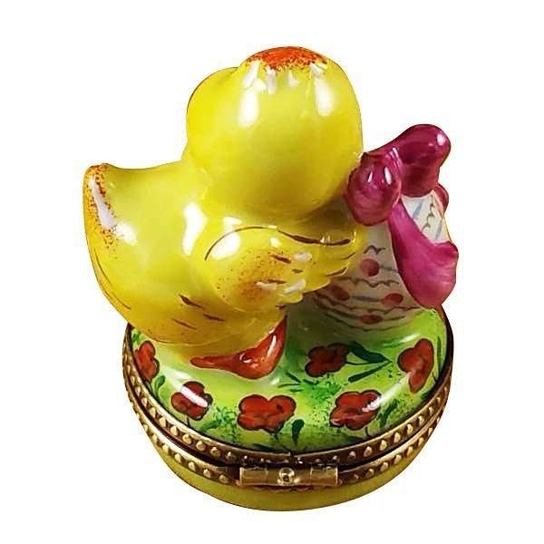 Easter Chick Bird Limoges Box, view 3