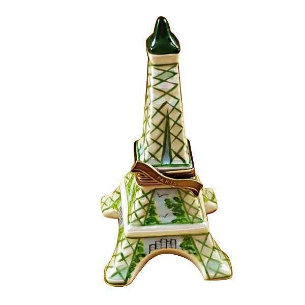 Eiffel Tower Iridescent Limoges Box, a hand-painted Limoges porcelain gift