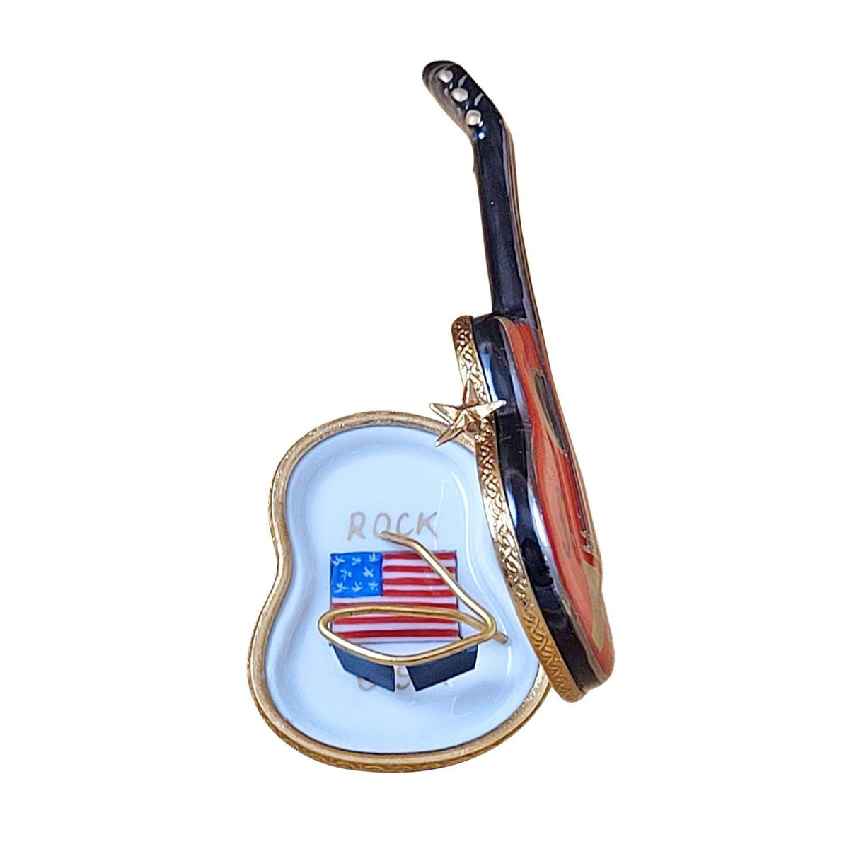 Electric Guitar Limoges Box for Music Lovers, view 2
