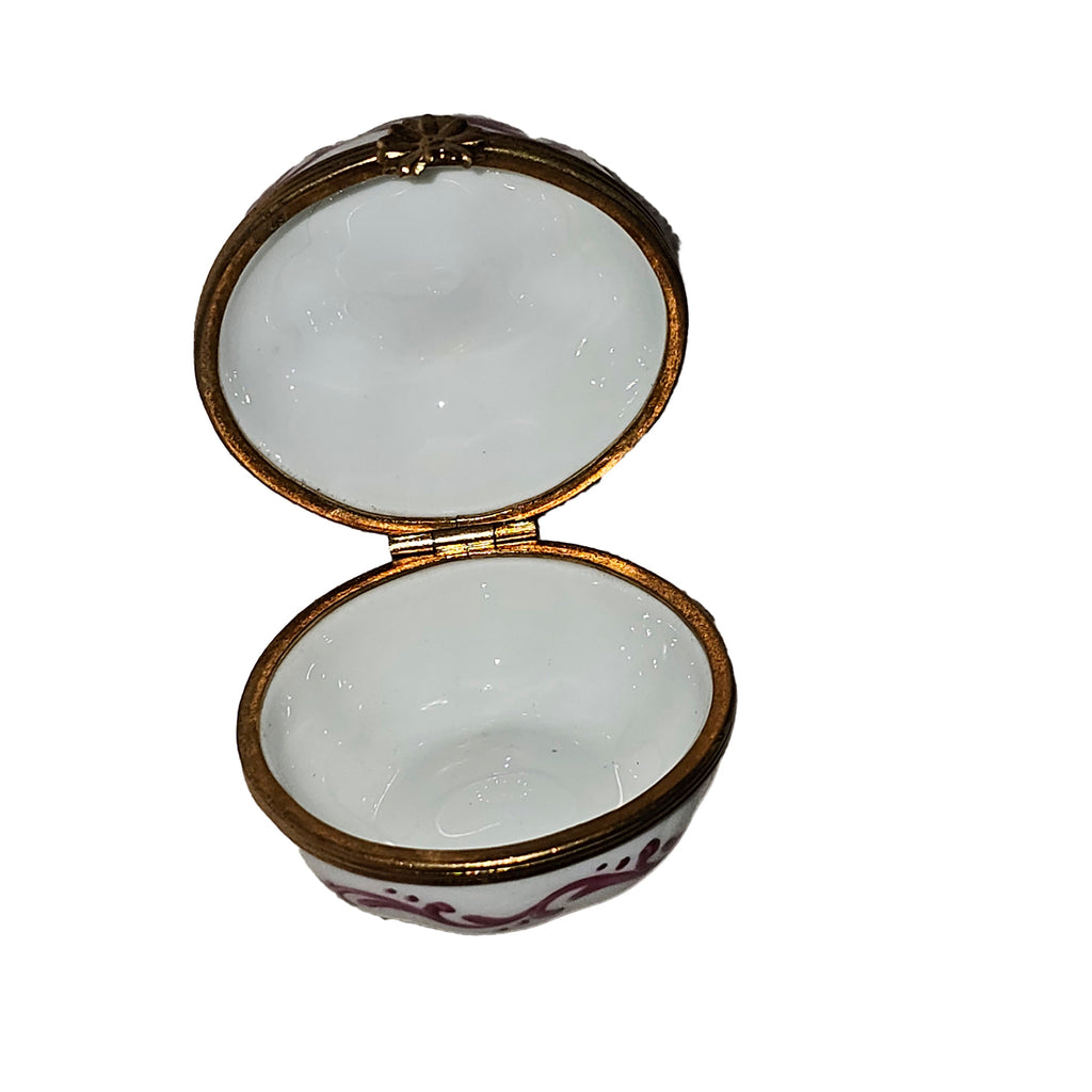 Decorate White Pumpkin Limoges Box, view 2