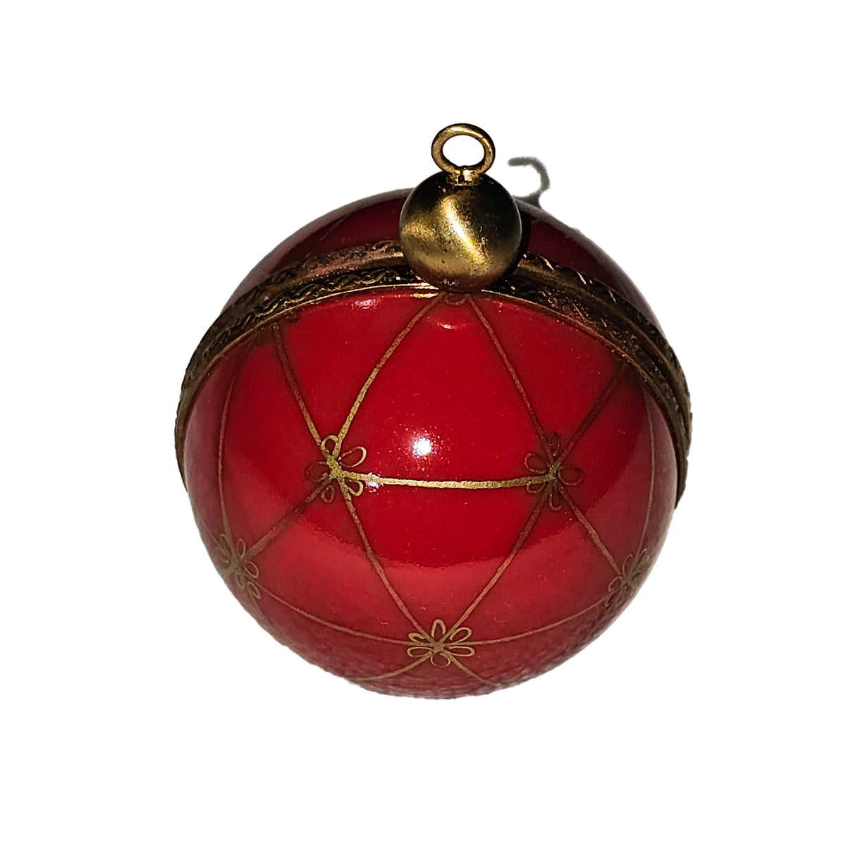 Red Hanging Ornament for Holiday Cheer, view 3