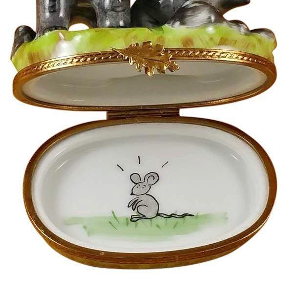 Elephant with Baby Limoges Box Gift, view 2