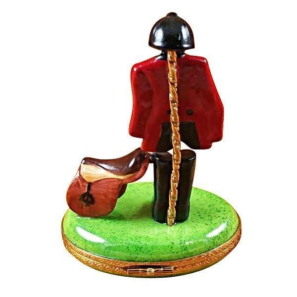 Equestrian Outfit with Saddle Limoges Box, view 3