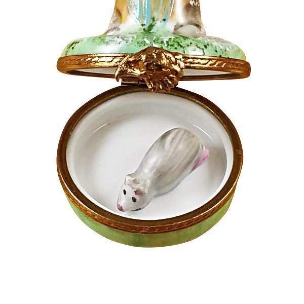 Falcon Mouse Limoges Box for Collectors, view 2
