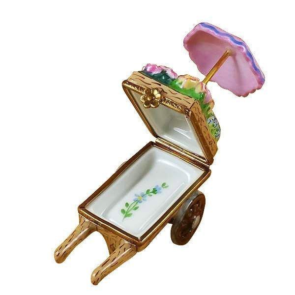 Flower Cart Limoges Box for Garden Lovers, view 2