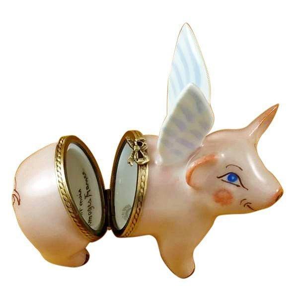 Flying Pig Limoges Box for Whimsical Collectors, view 2
