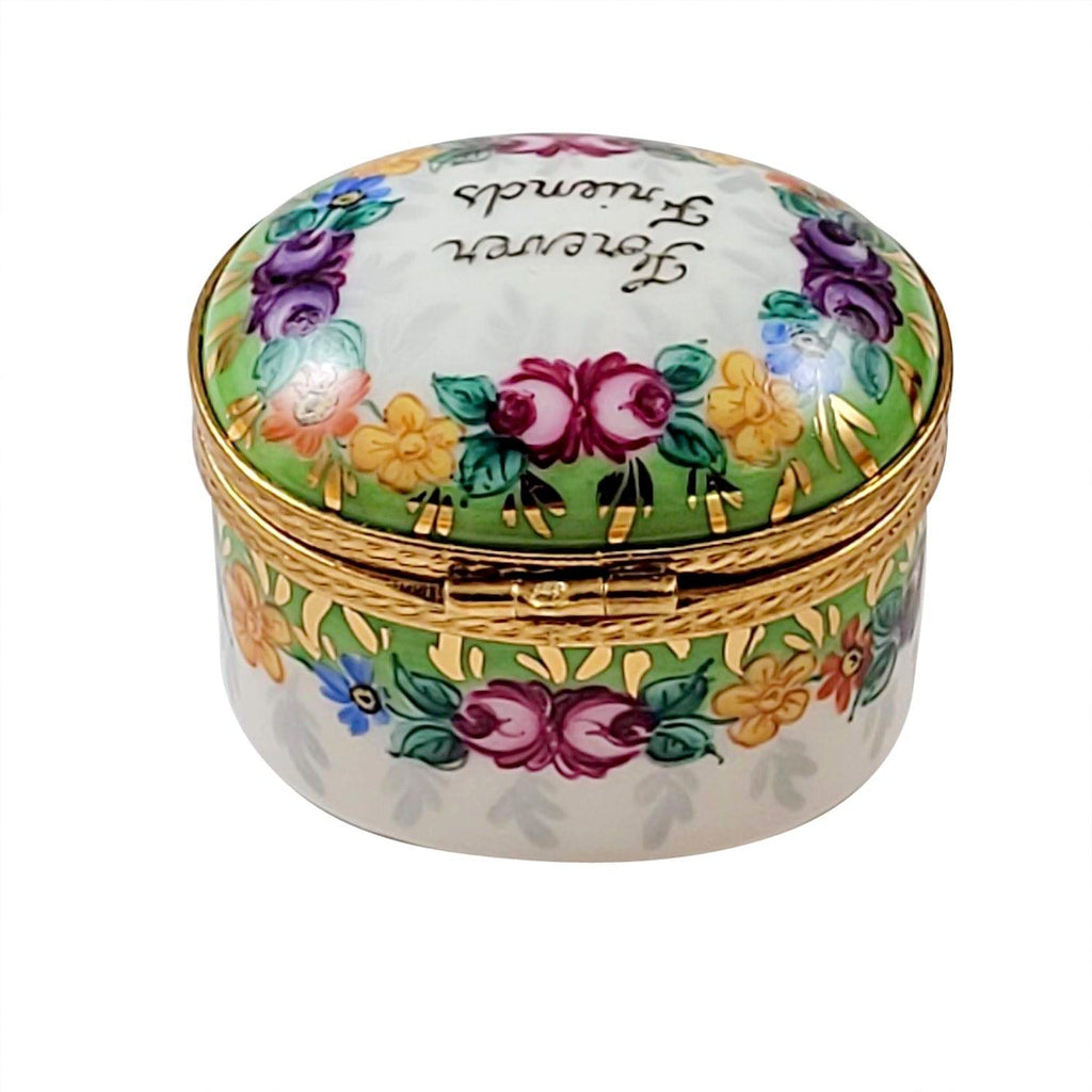 Forever Friends Flowers Limoges Box, view 3