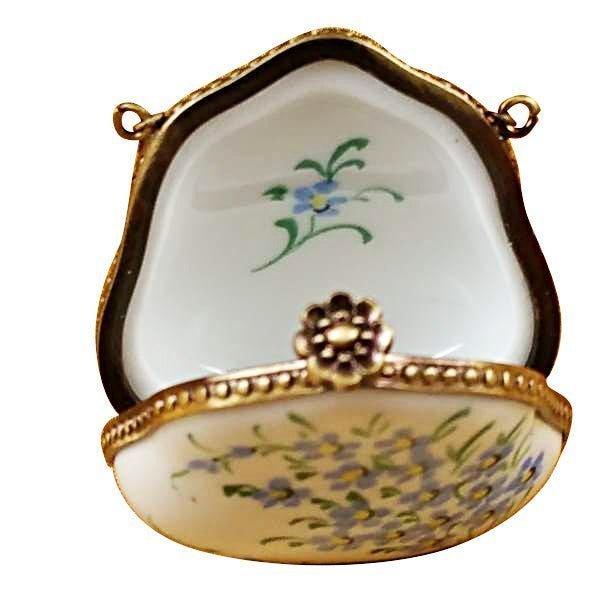 Forget Me Not Handbag Limoges Box, view 2