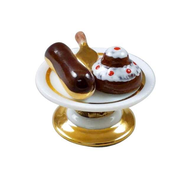 French Pastry Tray Limoges Box, view 4