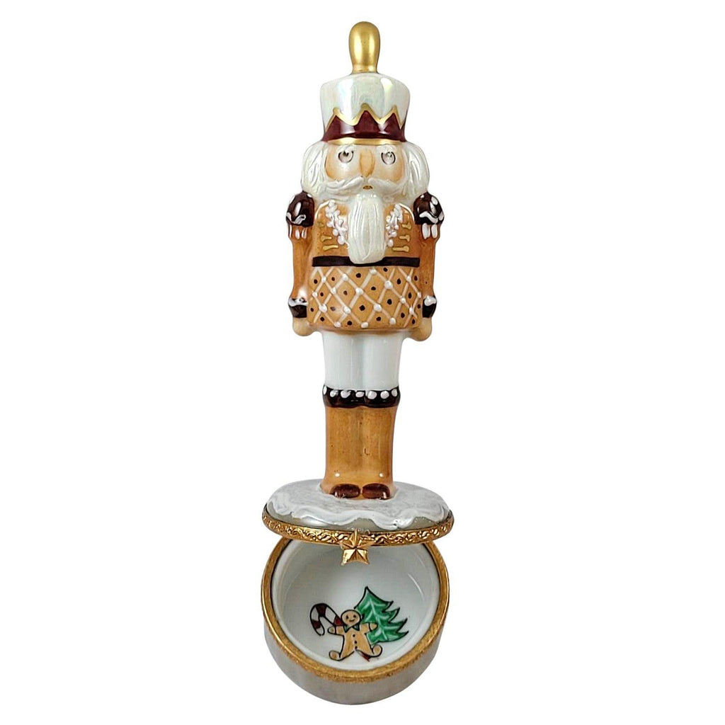 Gingerbread Nutcracker Limoges Box, view 2