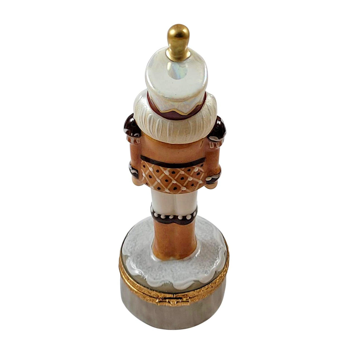 Gingerbread Nutcracker Limoges Box, view 3