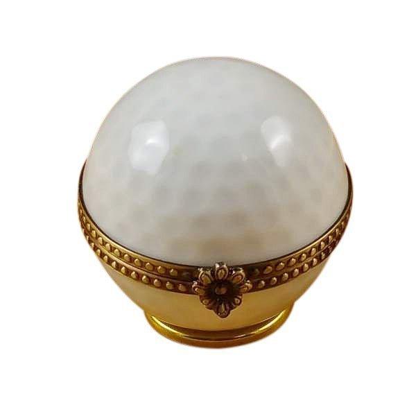 Golf Ball Limoges Box 1 Limoges Box, a hand-painted Limoges porcelain gift