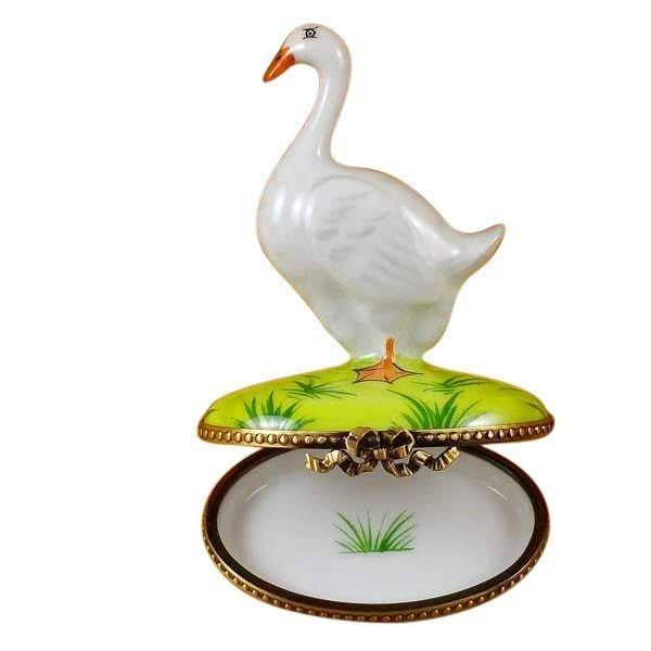 Goose Spring Christmas Wreaths Limoges Box Holiday Decor, view 11