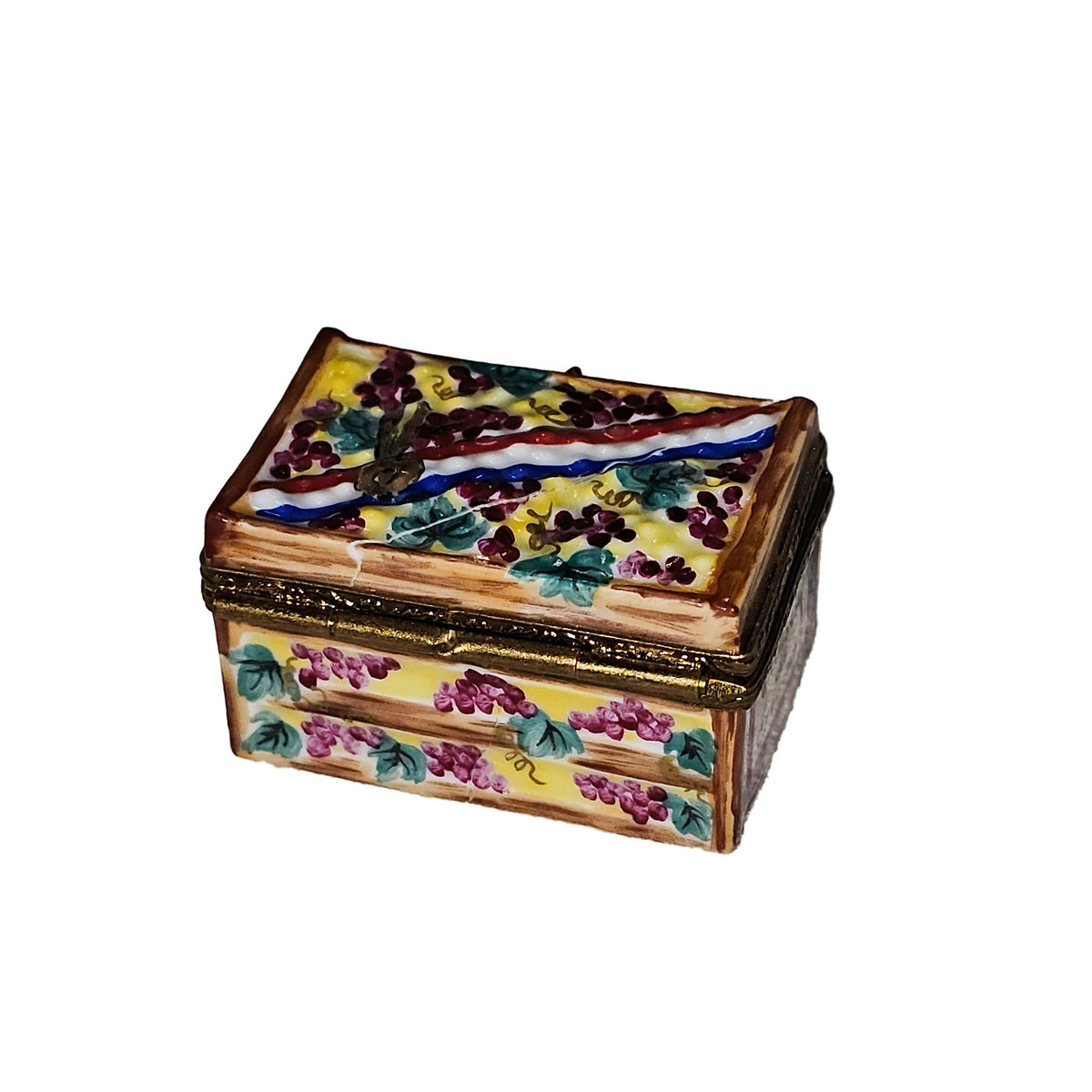 Wine in Crate Limoges Box for Collectors, view 3
