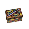 Wine in Crate Limoges Box for Collectors, a hand-painted Limoges porcelain gift