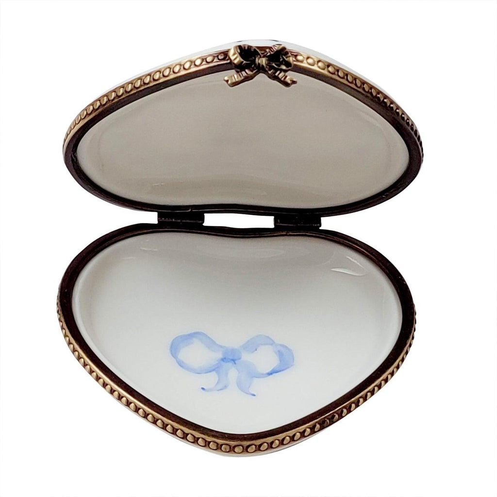 Happy Anniversary Rose Heart Limoges Box, view 2
