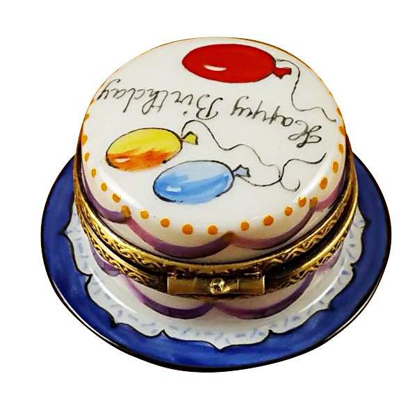 Happy Birthday Cake Vanilla Limoges Box, view 3