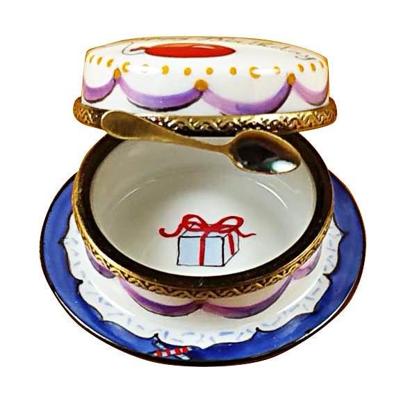 Happy Birthday Cake Vanilla Limoges Box, view 2