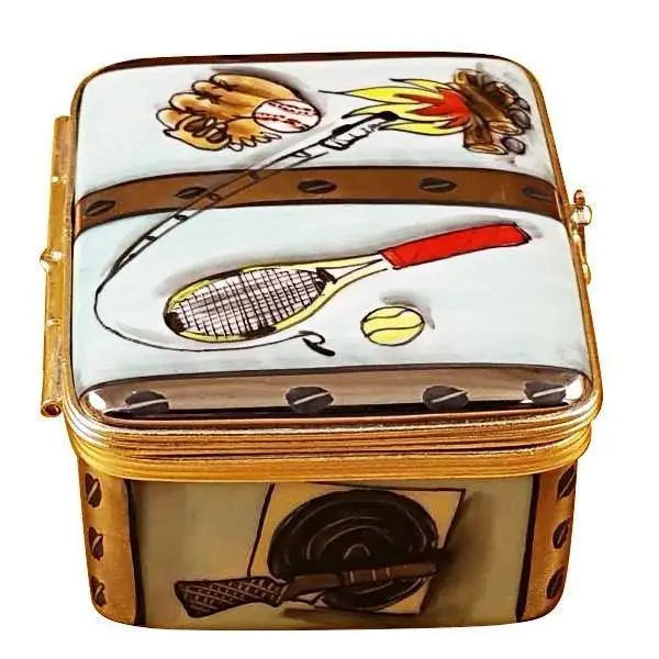 Happy Camper Camping Trunk Limoges Box, view 5