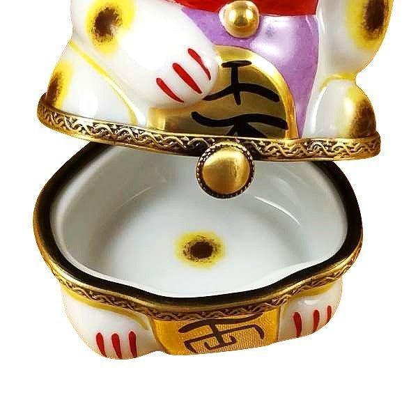 Happy Cat Limoges Box for Cat Lovers, view 2
