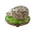 Hedgehog Limoges Box for Nature Lovers, a hand-painted Limoges porcelain gift