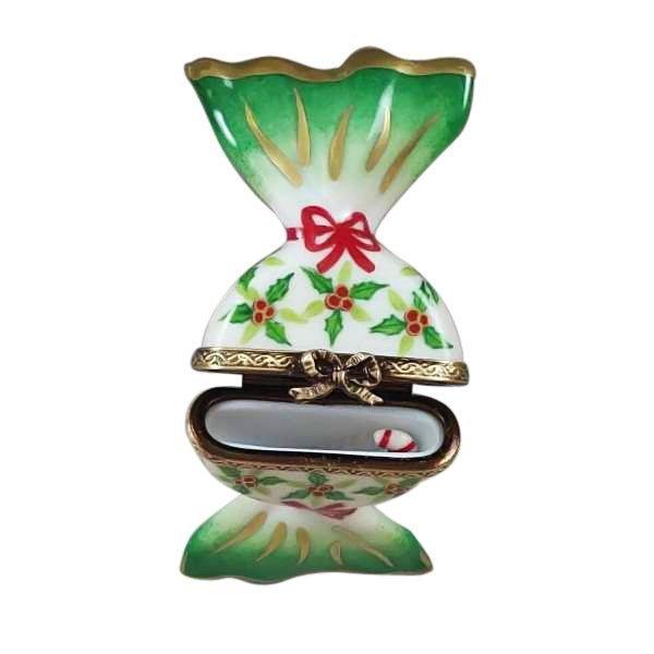 Holly Candy Figurine Porcelain Limoges box, view 2