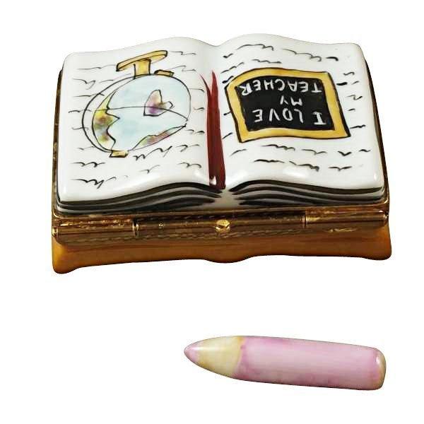 I Love My Teacher Book Limoges Box, view 4