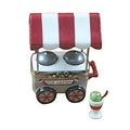 Ice Cream Cart Limoges Box w/ Removable Cup & Spoon Gift, a hand-painted Limoges porcelain gift