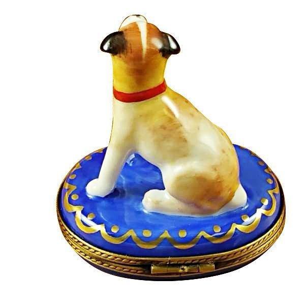 Jack Russell Terrier Limoges Box, view 3