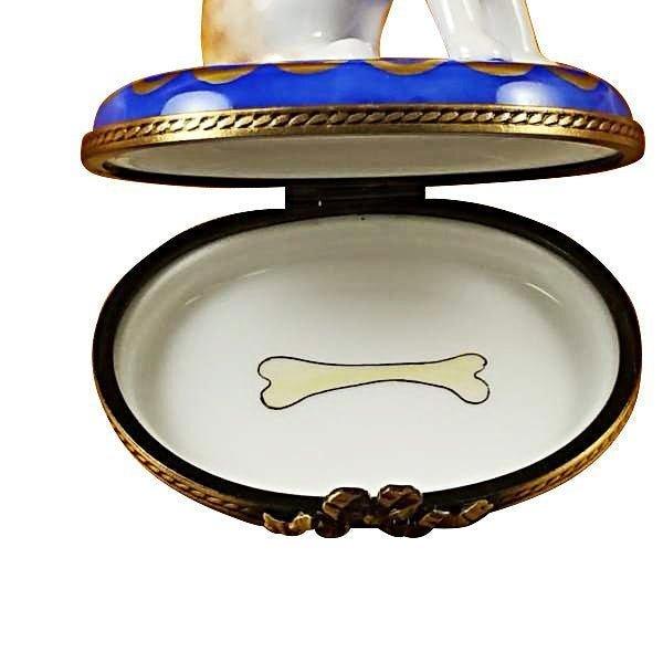 Jack Russell Terrier Limoges Box, view 2