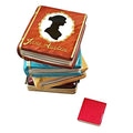 Jane Austen Stack of Books Limoges Box, a hand-painted Limoges porcelain gift
