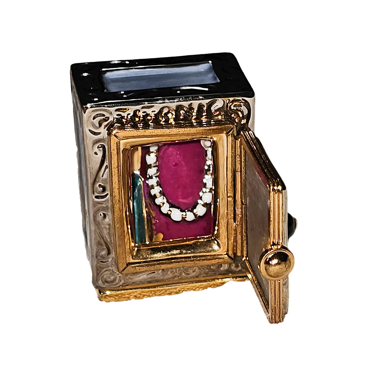 Safe w Jewels Limoges Box for Collectors, view 3