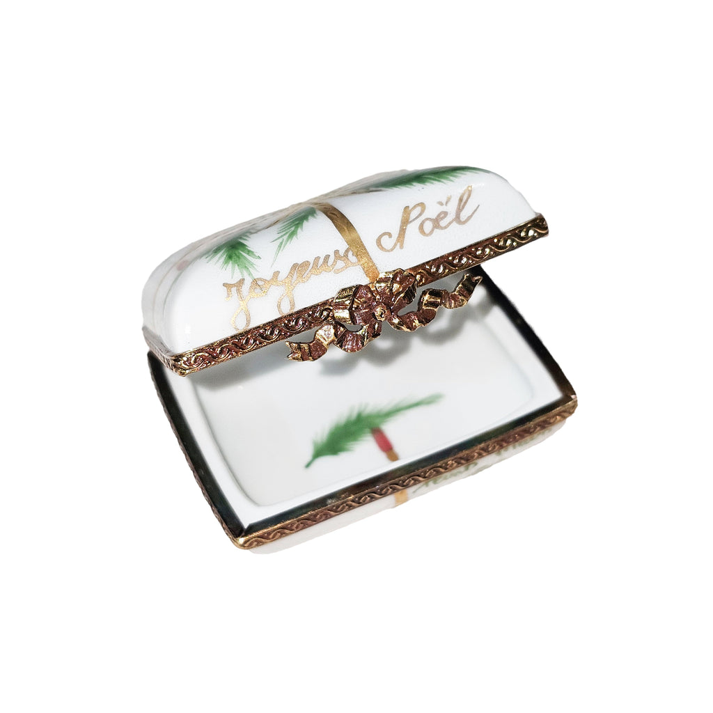 Joyeux Noel Rectangle Limoges Box, view 2