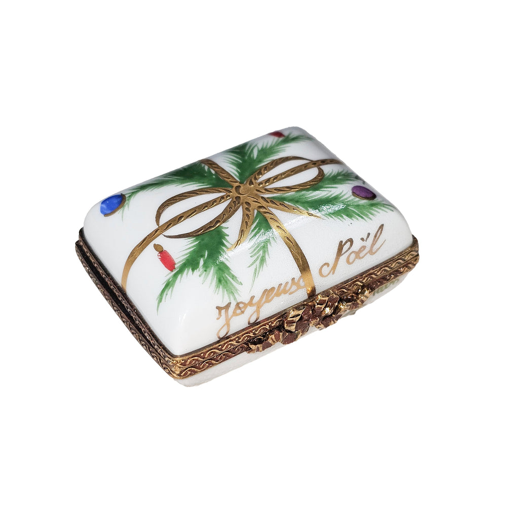 Joyeux Noel Rectangle Limoges Box, view 3