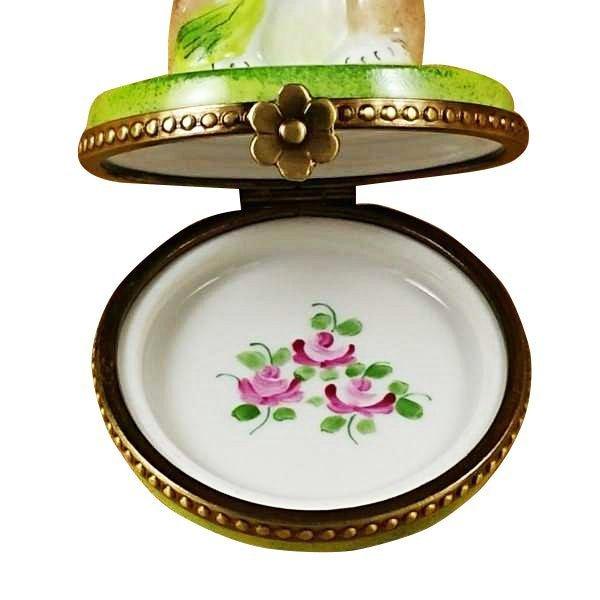 Ladybug in Grass Limoges Box Collectible, view 2