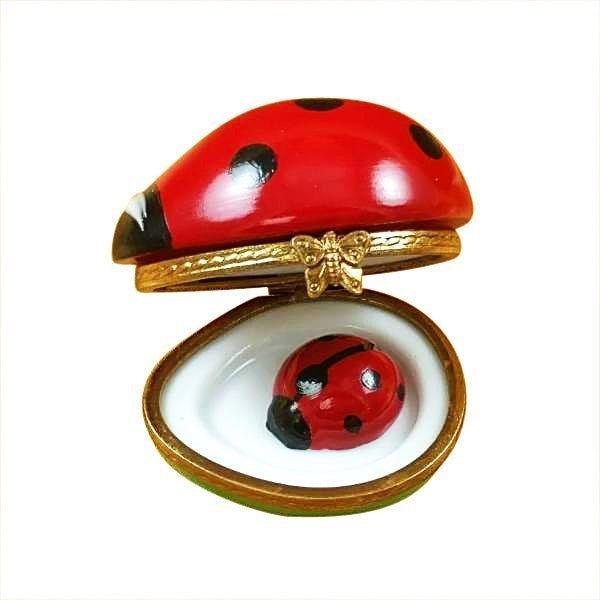 Ladybug with Baby Limoges Box Gift, view 2