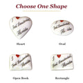 I Love Fort Lauderdale, Florida porcelain goodie trinkets in all shapes: heart, oval, open book, rectangle
