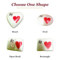 My Love porcelain goodie trinkets in all shapes: heart, oval, open book, rectangle