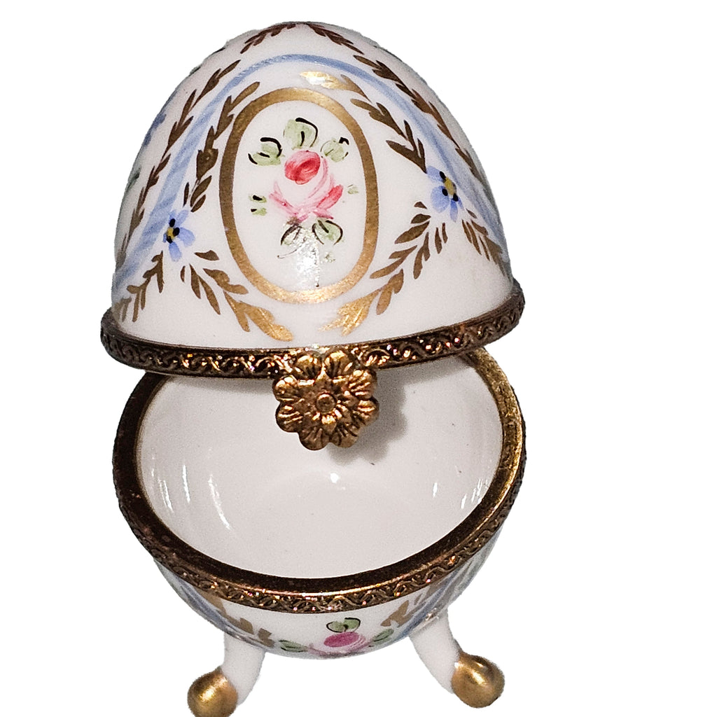Light Blue Footed Egg Floral Box, view 2