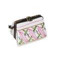 Light Pink Green Decorated Purse Limoges Box, a hand-painted Limoges porcelain gift