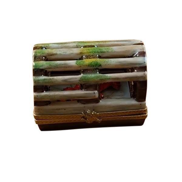 Lobster Trap Removable Lobster Limoges Box for Collectors, view 3